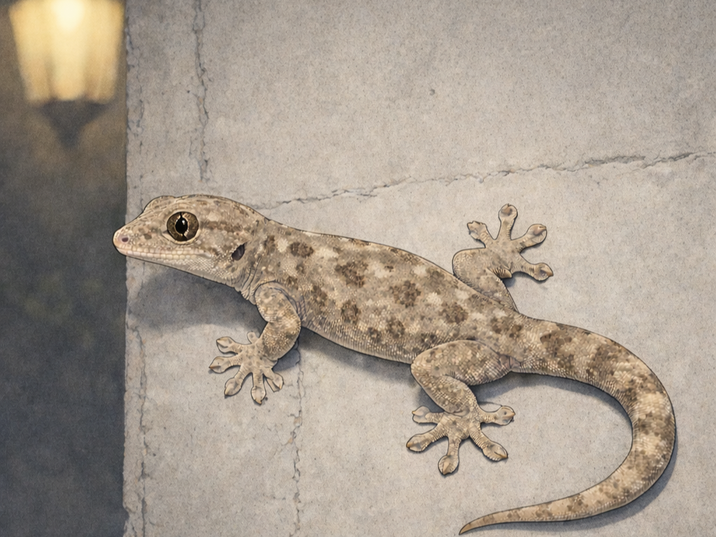 二ホンヤモリイラスト